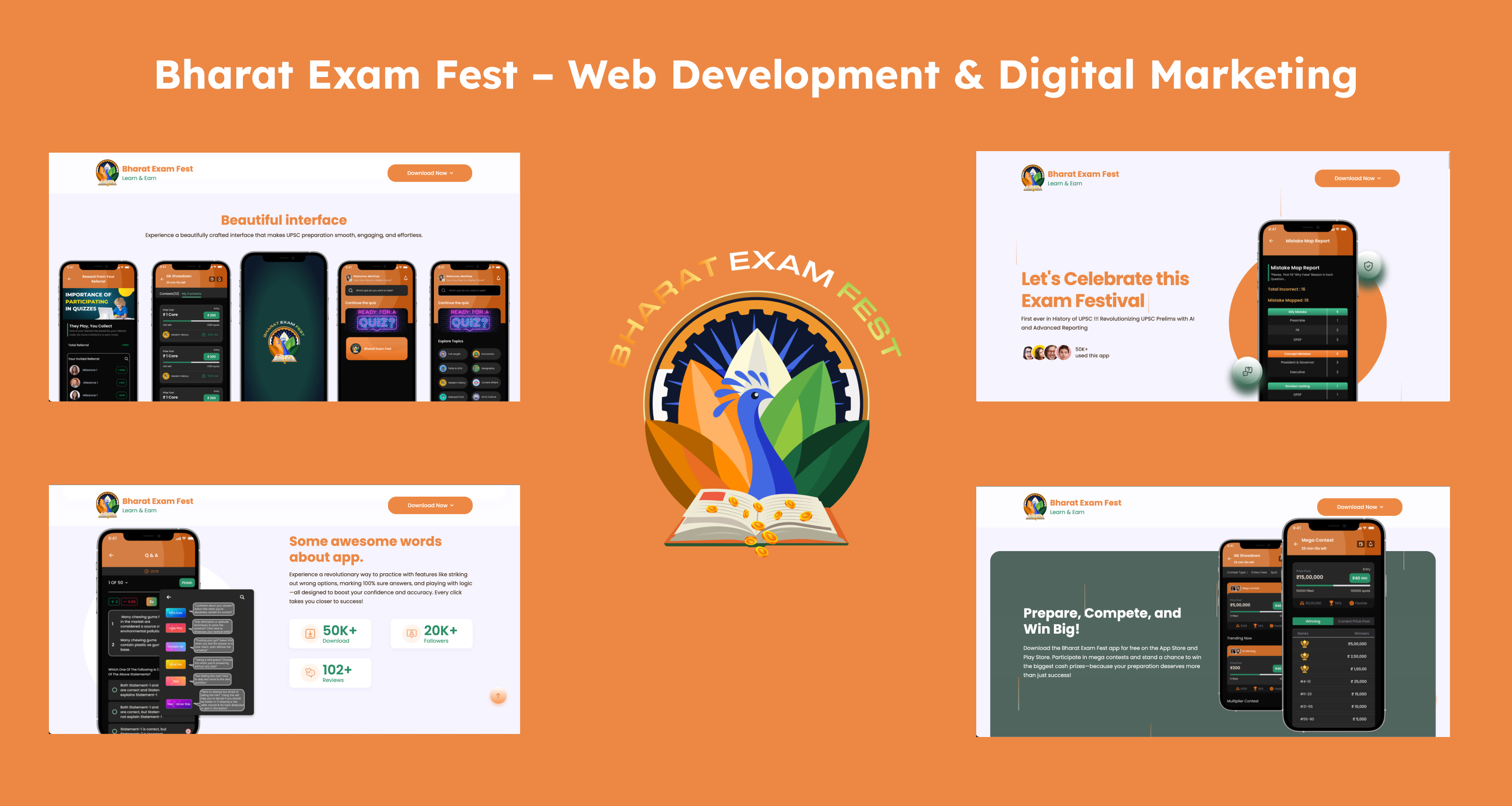 Bharat Exam Fest – Web Development & Digital Marketing